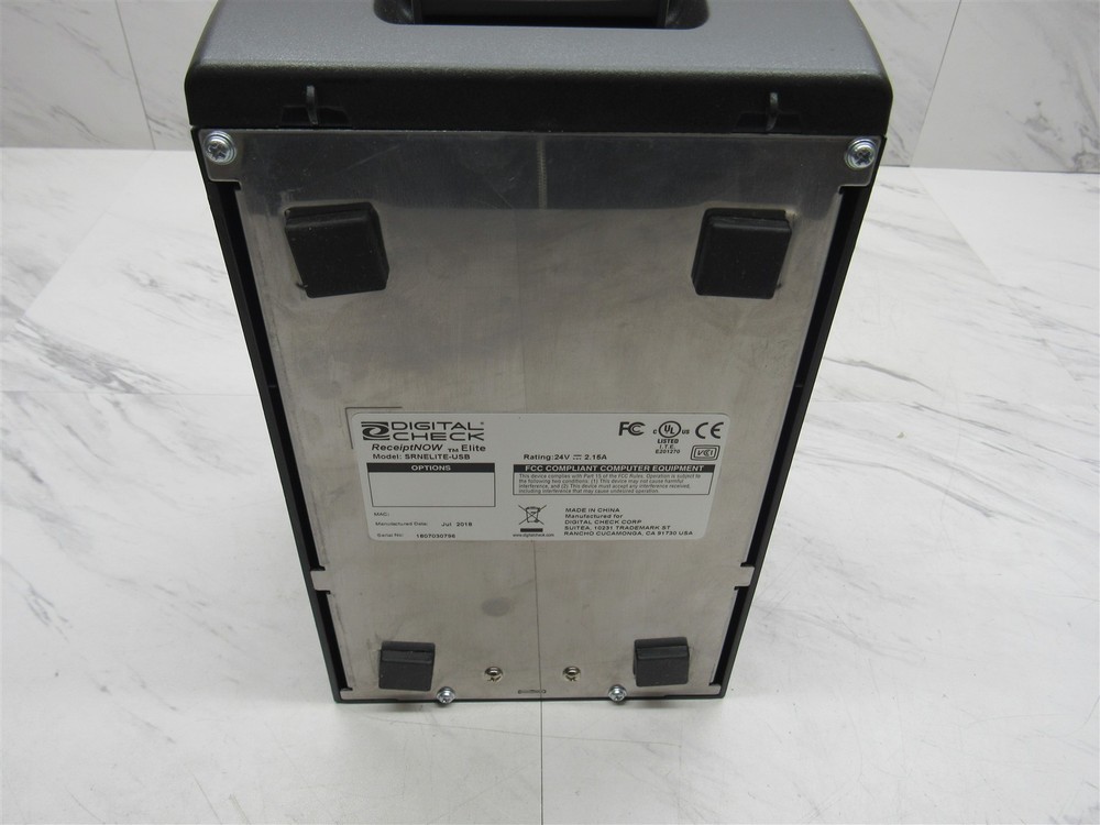 Digital Check ReceiptNOW Elite SRNELITE-USB Thermal Recepit Printer w/ Adapter