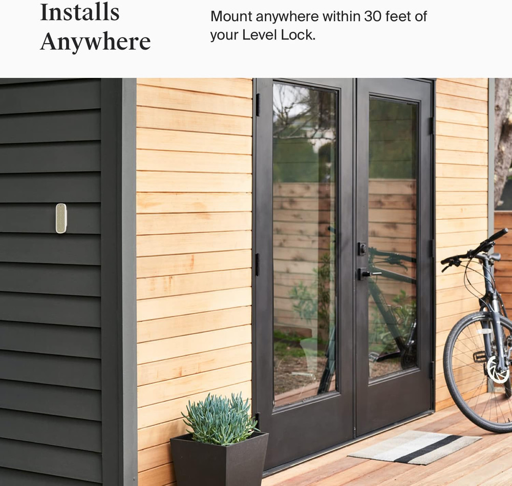 Keypad - Compatible with Any Lock or Bolt - Weatherproof with LED Backlight - B