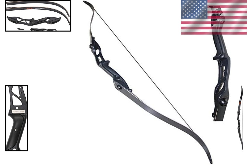 Metal Riser Longbow for Adults - 30" Draw Length=**