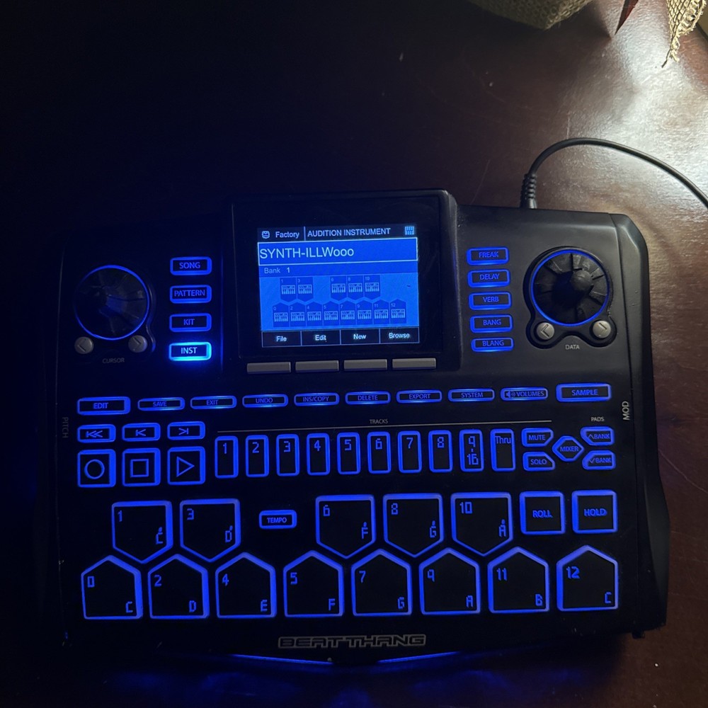 BKE Beat Thang Portable Sampling Drum Machine Workstation