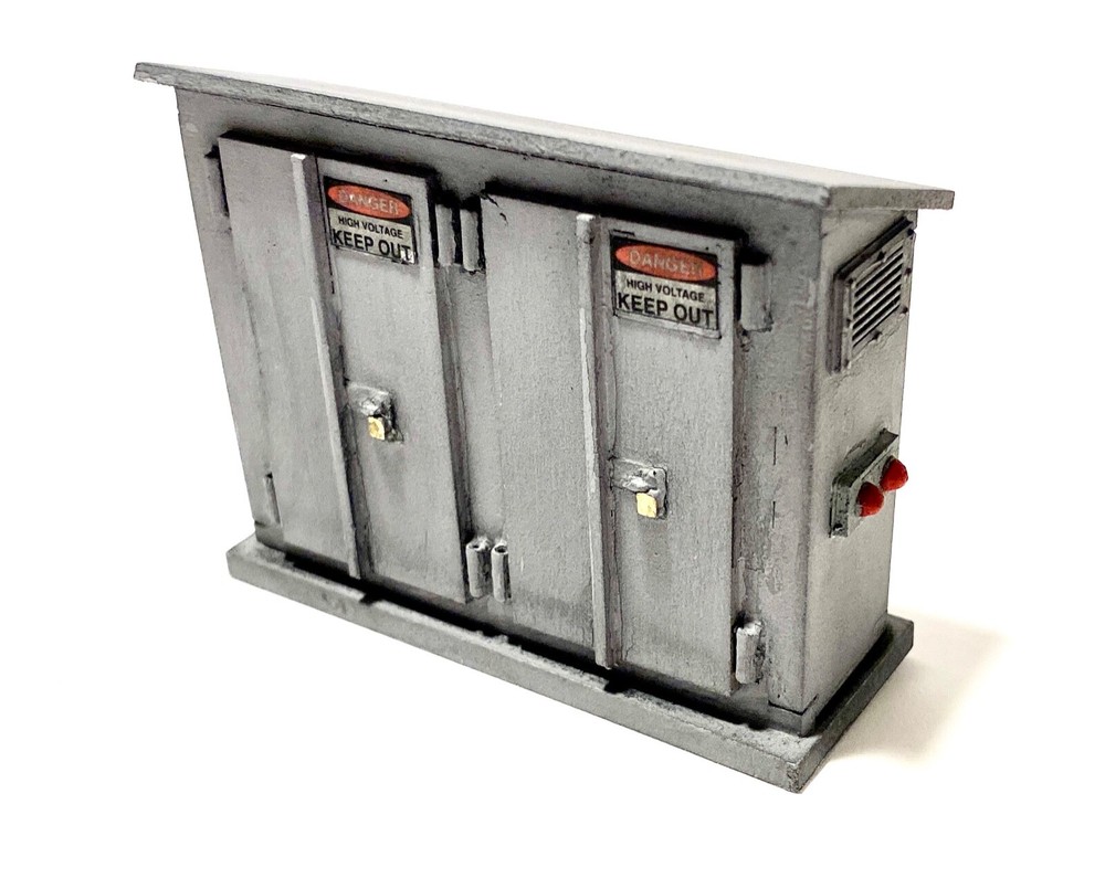 KIT - Electrical Relay Cabinet O Scale (1:48) Custom Designed Handcrafted