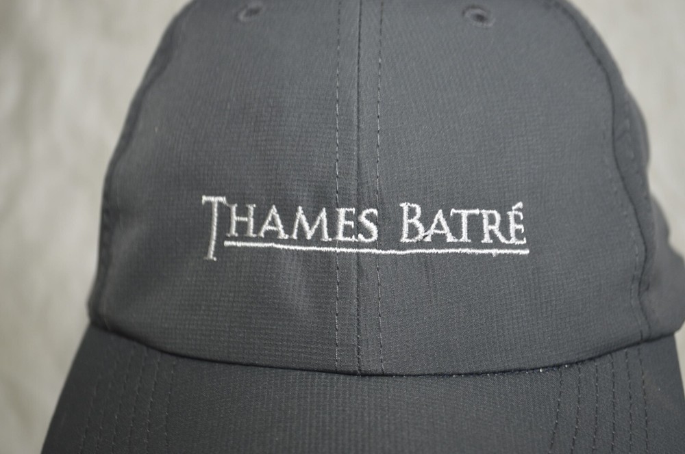 Dark Grey Baseball Adjustable Cap Hat Thames Batre by IMPERIAL