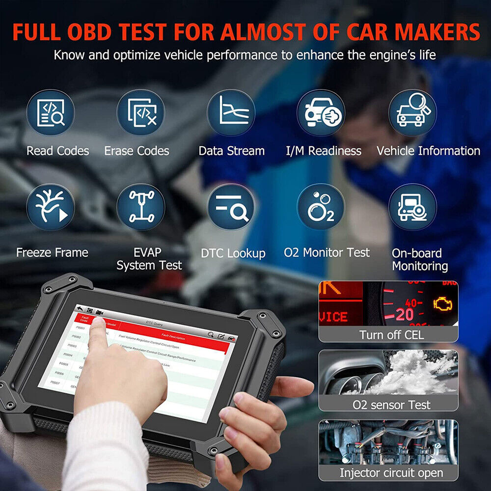 ANCEL V6 PRO+ All System Bidirectional OBD2 Scanner Diagnostic Key Programming