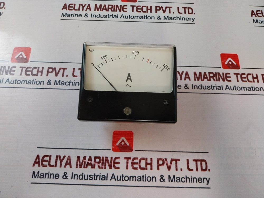 Daiichi Jis C 1102 Panel Voltmeter 0-1200A