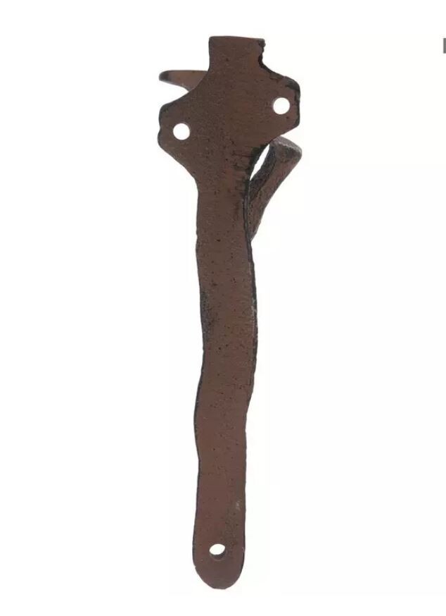 TWO (2) Cast Iron Shelf Bracket Wall Mount Hardware Brace Tree Branch Sculpture