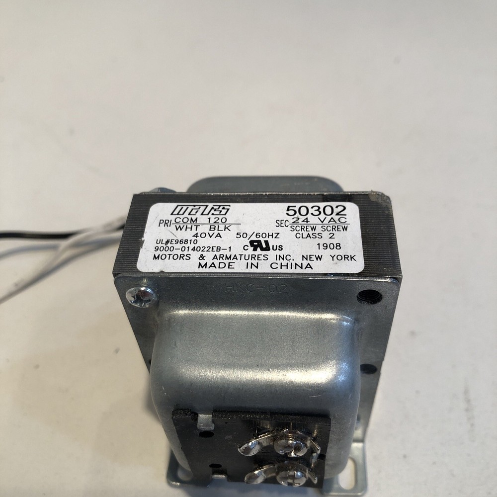 Mars 50302 40VA Control Transformer NEMA Class II