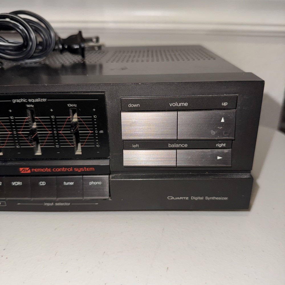 TECHNICS SA-R921 STEREO AM/FM RECEIVER - WORKING *READ*