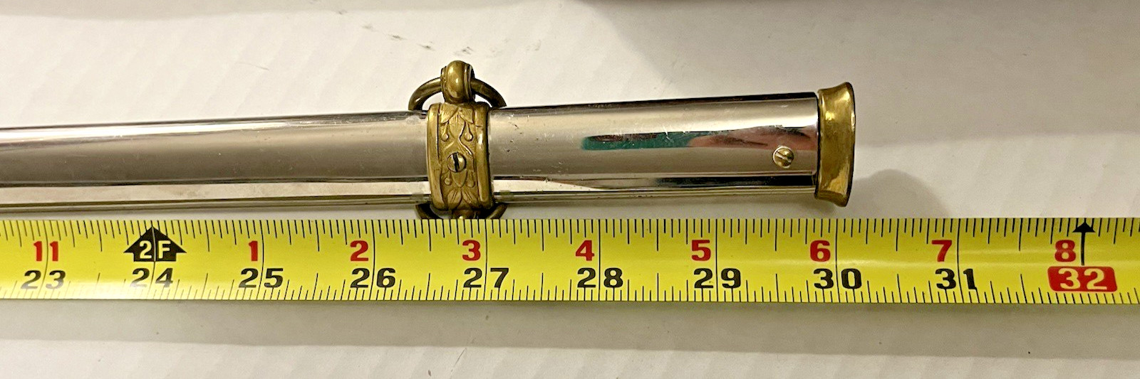 Horstmann Civil War Era Officer's Sword with Scabbard and Leather Sheath, NICE!