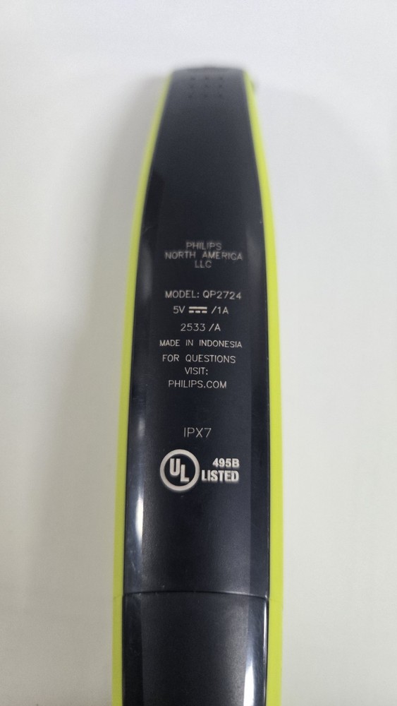 Philips OneBlade Model QP2724 Handle & Charging Cable TESTED