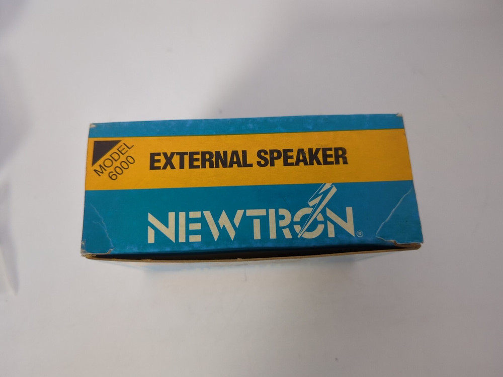NEWTRON EXTERNAL SPEAKER MODEL 6000