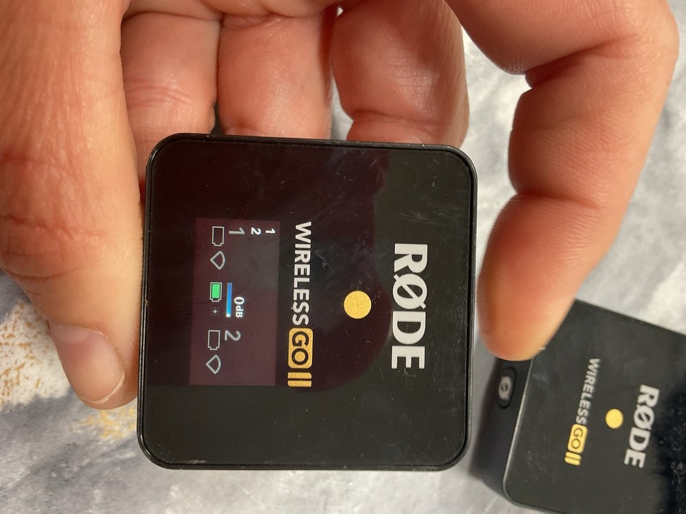Rode Wireless GO II Clip-On Microphone