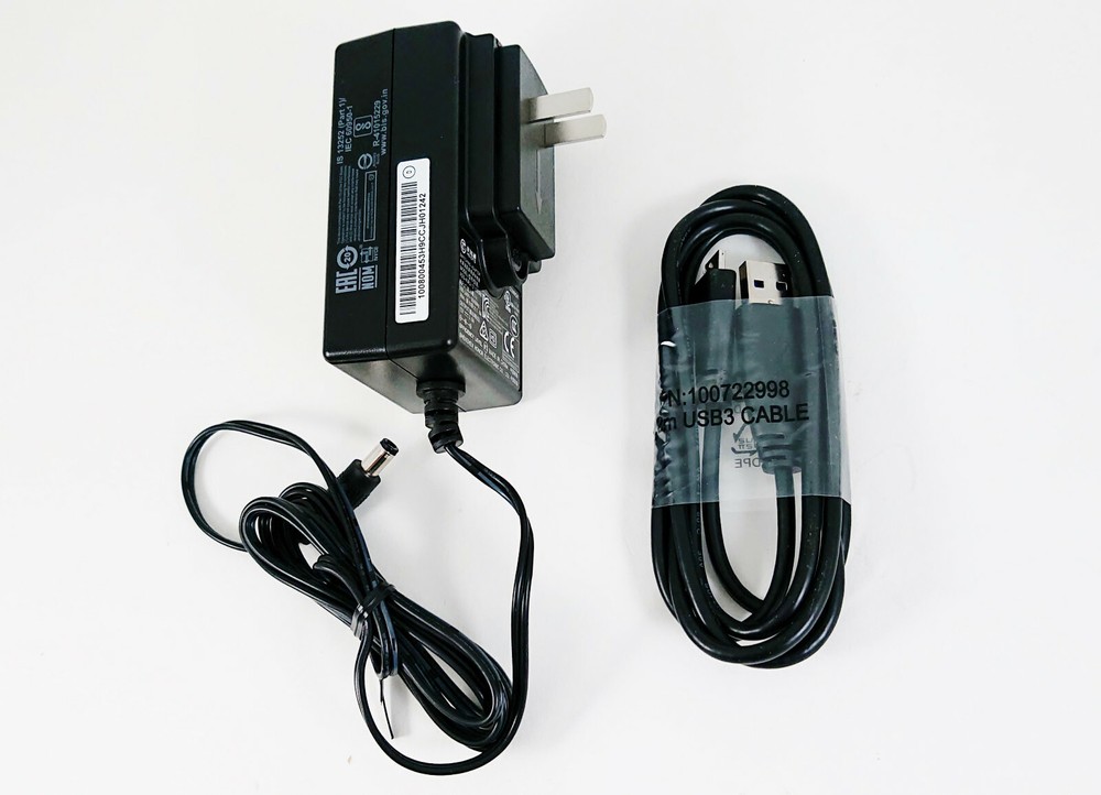 Authentic AC Power Adapter w/ USB Cable for Seagate BackUp Plus Hub External Set