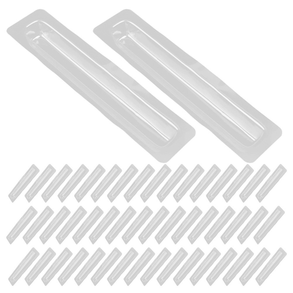 50 Pcs Wall Clock Hand Protective Cover Clear Covers Pointer Part