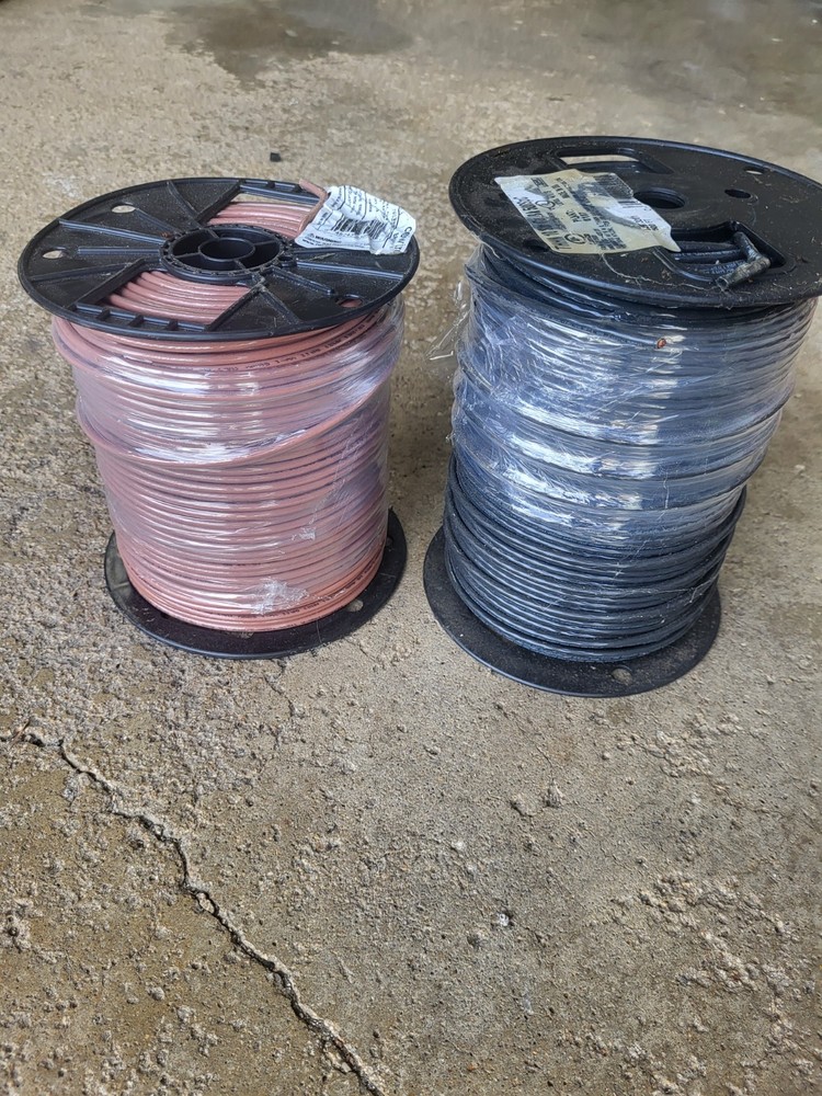 500' Spools THHN Str. 10AWG Black