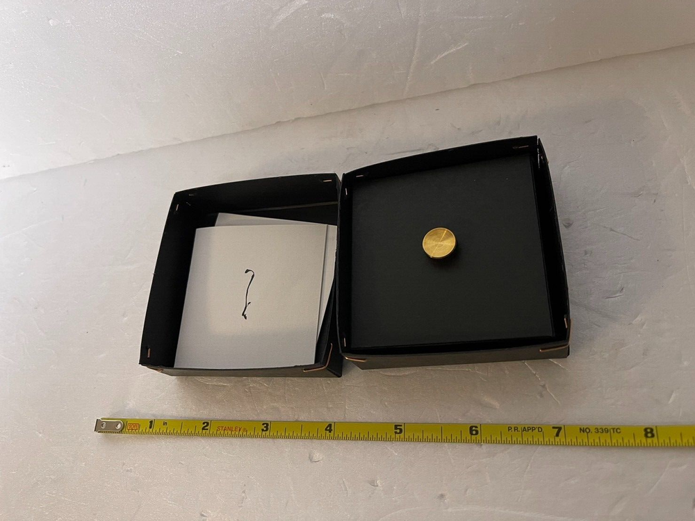 NANIGASHI Shutter Release Button BRASS ' LARGE ' L Size #013411