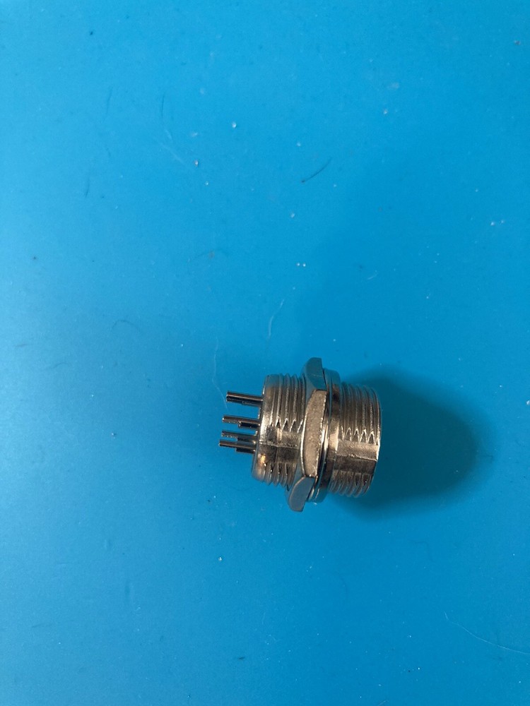 CB Radio Microphone Plug - 6 Pin Chassis Mount