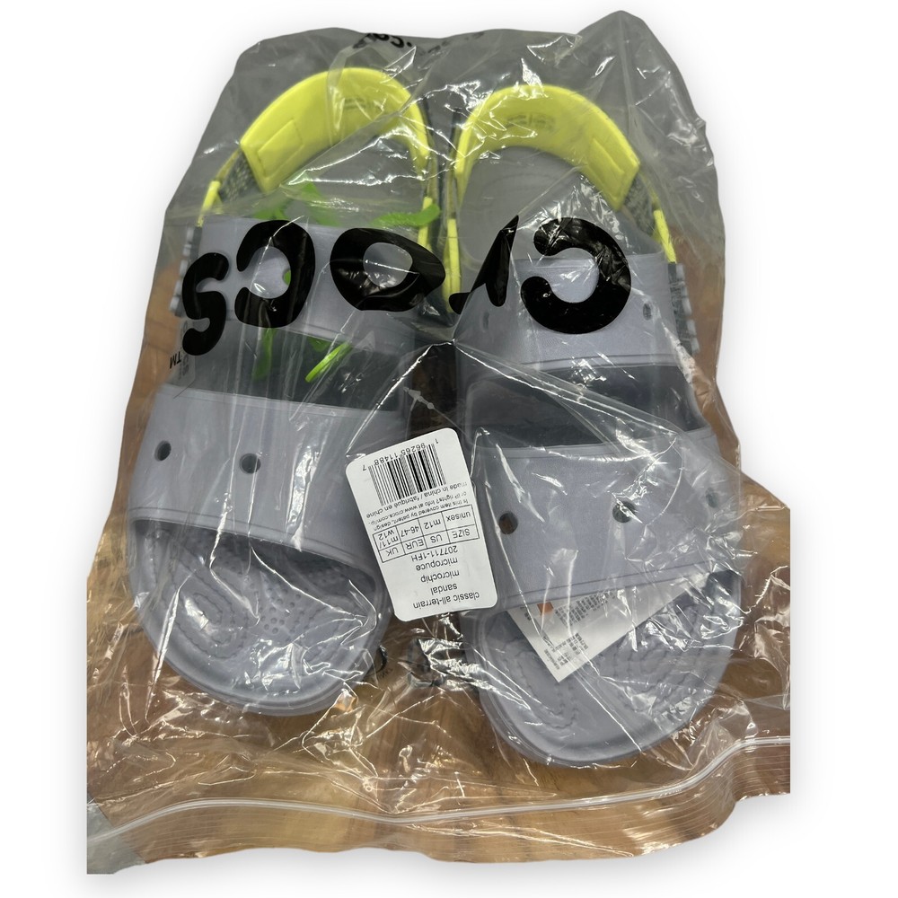 Crocs All Terrain Sandals Bluish Gray Size 12 Beach Paths walking Adjustable