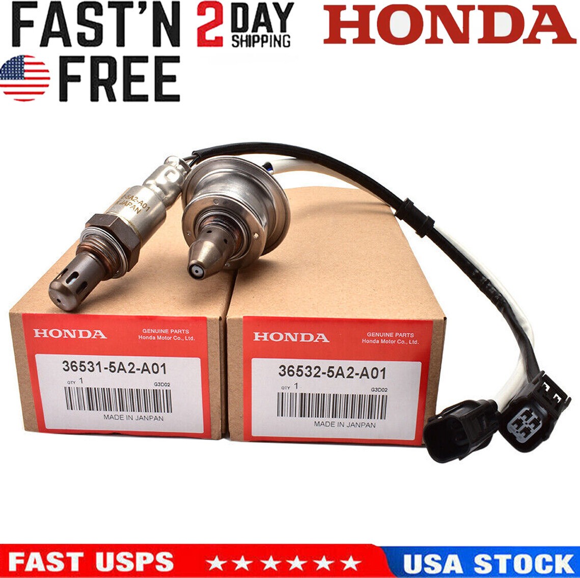 OEM Upstream & Downstream Oxygen Sensor For Honda Accord CR-V Acura ILX TLX 2.4L