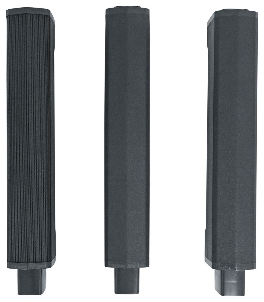 Gemini WPX-2000 1200 Watt DJ/PA Powered Line Array Speaker w/8" Sub+Mic+Backpack