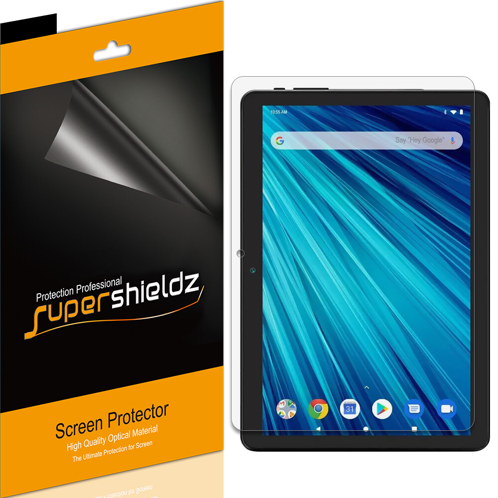 3X Supershieldz Clear Screen Protector for Dragon Touch Max10 Tablet