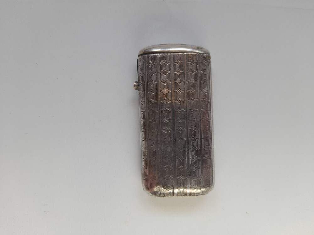 Silver vesta case / match box holder
