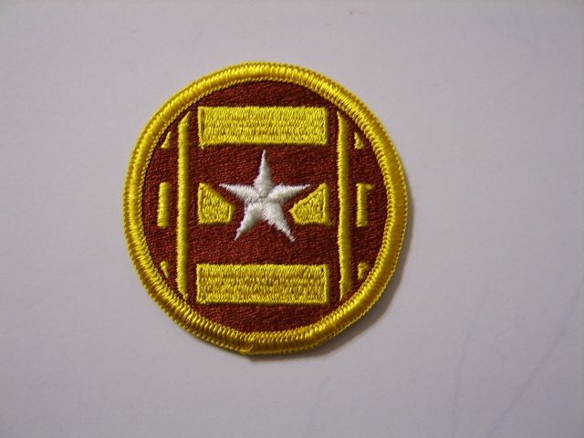 3rd TRANSPORTATION BRIGADE PATCH FULL COLOR MERROWED EDGE:K9