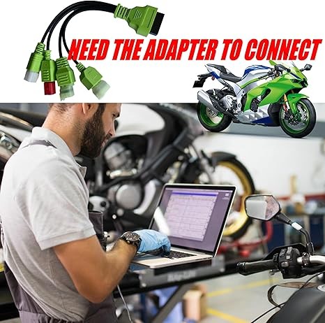 Motorcycle OBD2 Diagnostic Adapter Cable