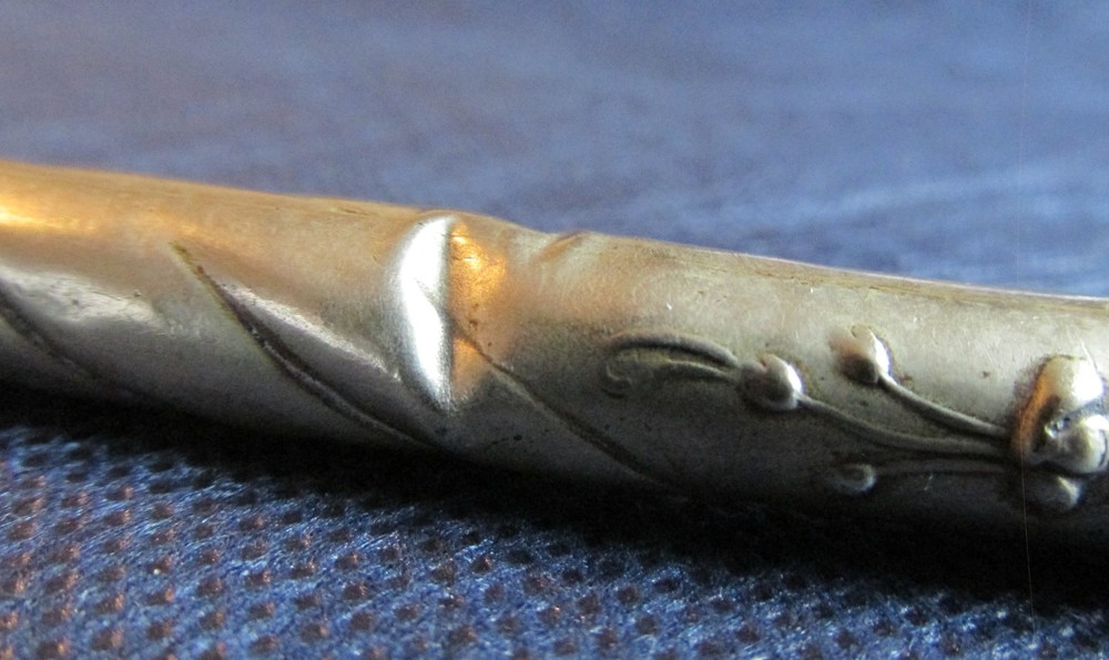 Silver Plated Parasol Handle