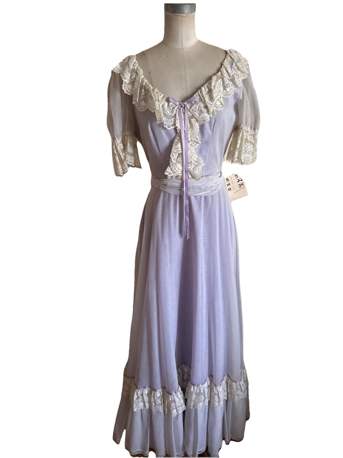 Vintage Hollywood Costume Victorian Dress