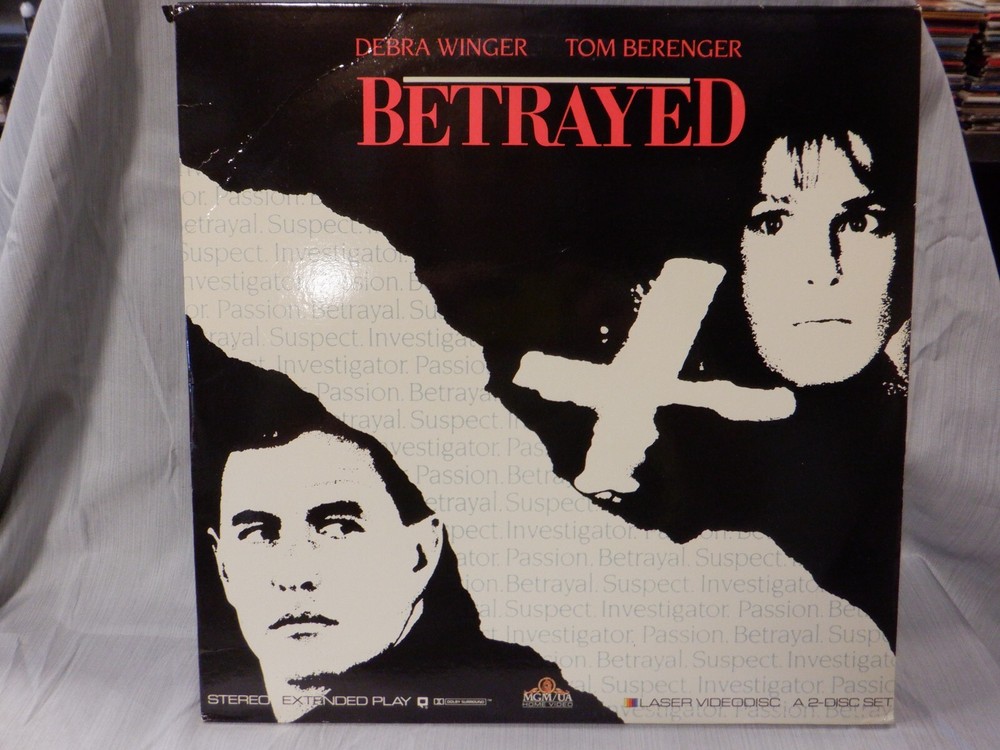 Laserdisc - Betrayed - Great Condition