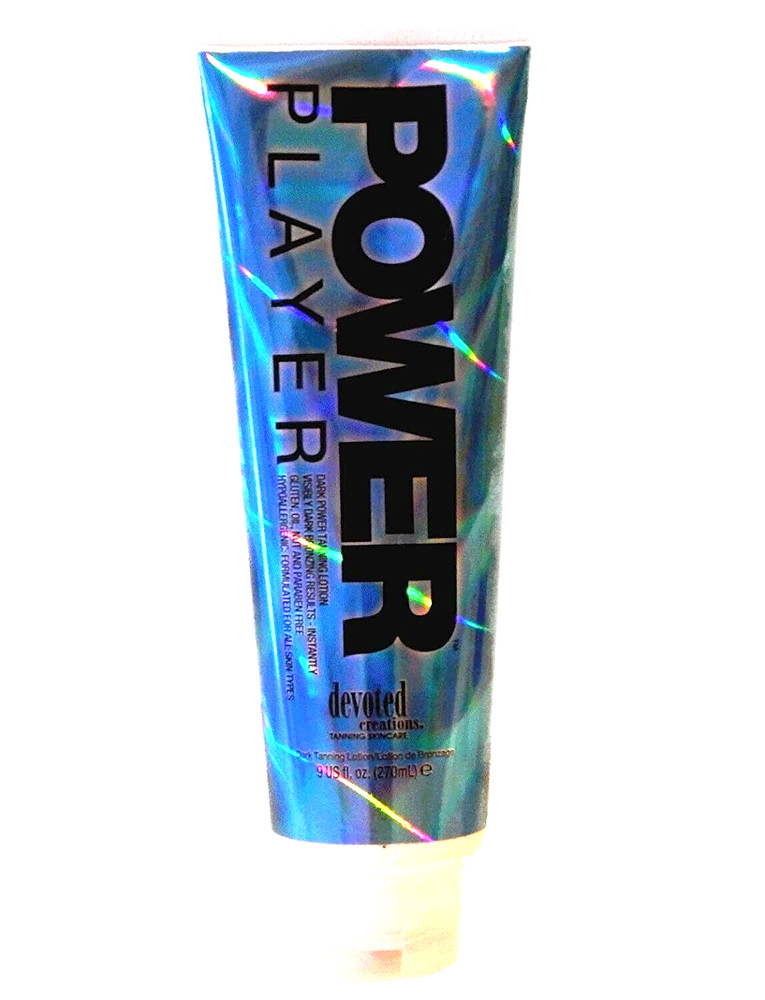 Devoted Creations Power Player Bronzing Tanning Bed Lotion 9 oz.