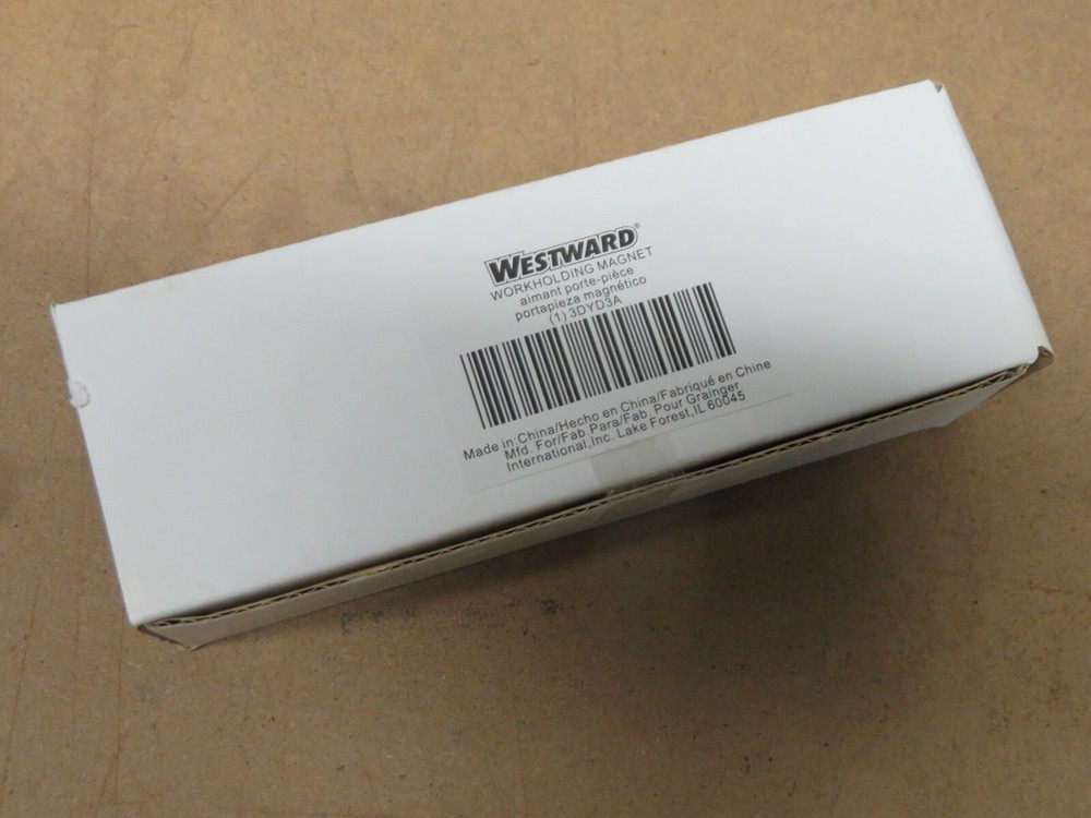1 pcs WESTWARD GRAINGER Encased Work Holding Magnet 120 LBS Max Pull 3DYD3