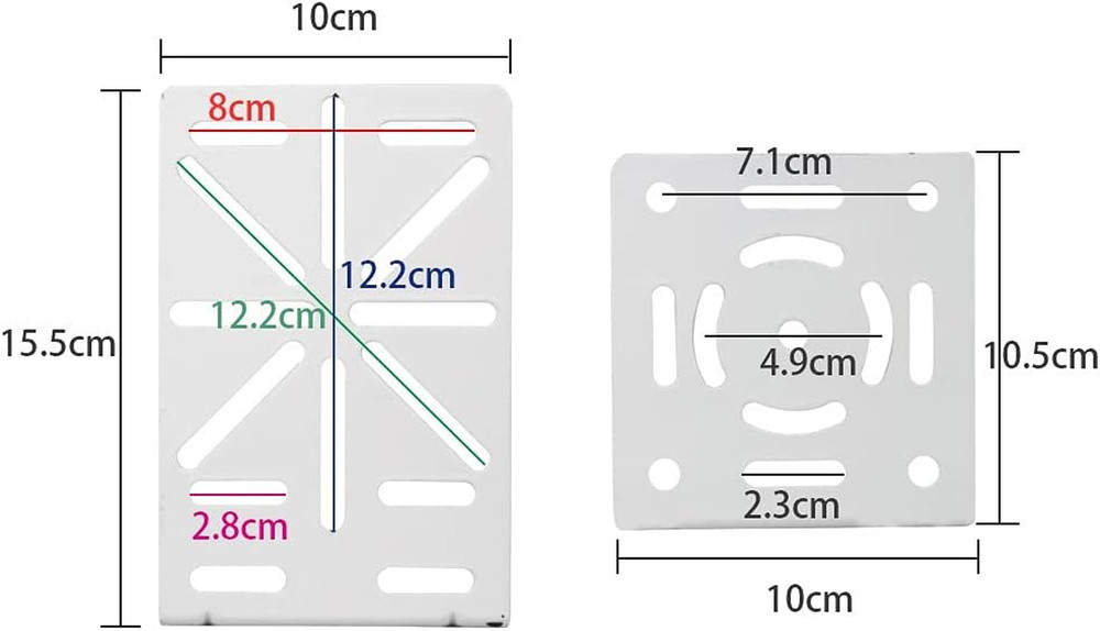 L-Shape Dome Camera Bracket,Universal Wall Ceiling Mount Bracket for Security CC