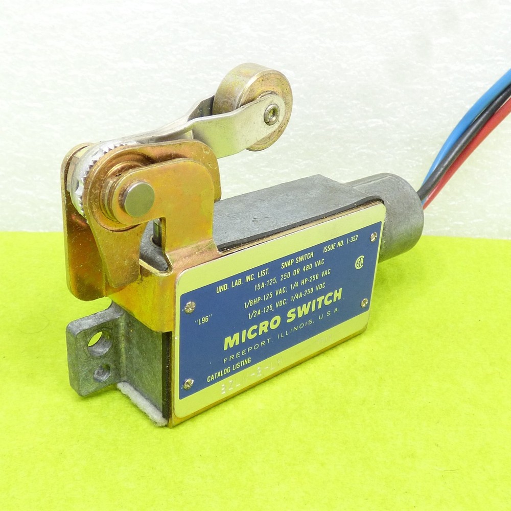 Honeywell bzln-2-lh microswitch micro switch