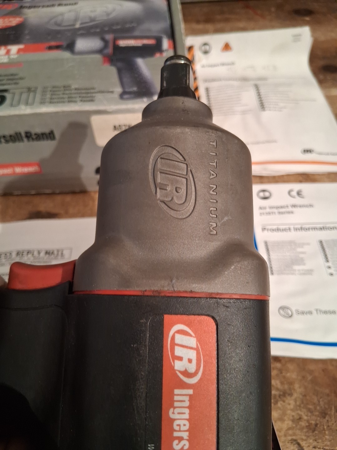 Ingersoll Rand 2135Ti 1/2” Drive Titanium Impact Gun LIGHT USE