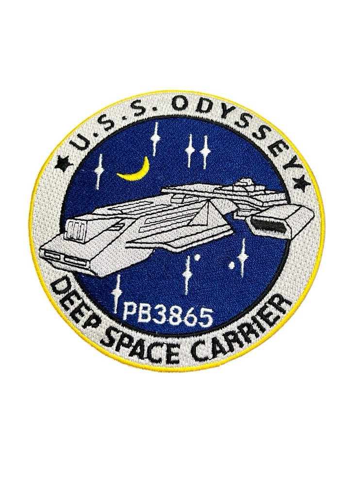 Uss Odyssey Deep Space Carrier Stargate Embroidered Patch