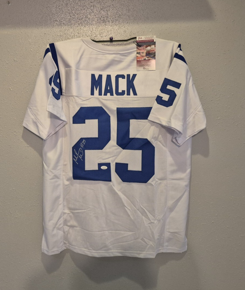 Indionapolis Colts Marlon Mack Signed Jesrey