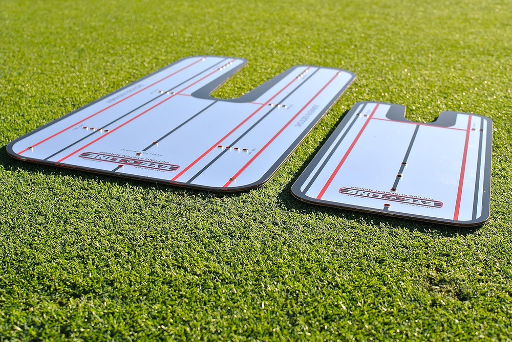 Classic Putting Mirror - 17.5" X 9.25" Alignment Training Aid Used by Top Tour P