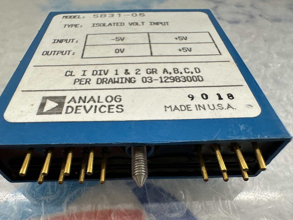 ANALOG DEVICES 5B31-05 Interface Module 5.25V 30mA 14-Pin