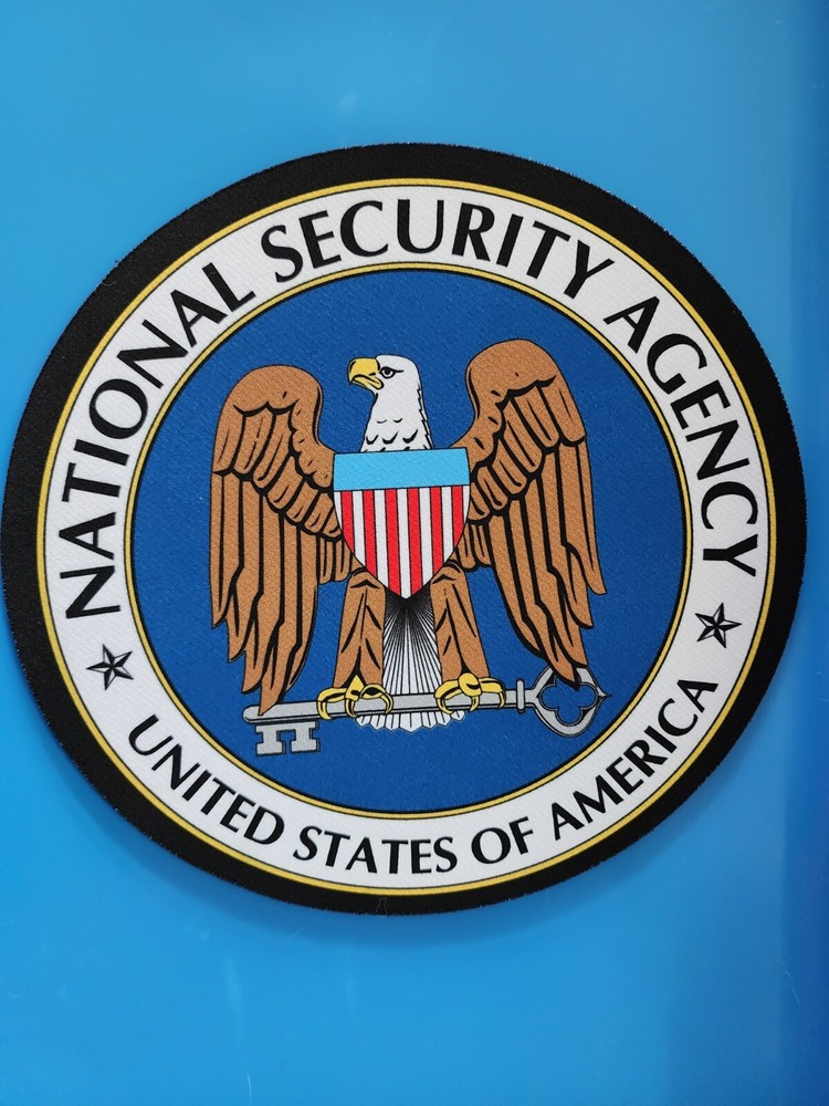 New, National Security Agency Computer Mouse Pad HTF, PC, Rubber