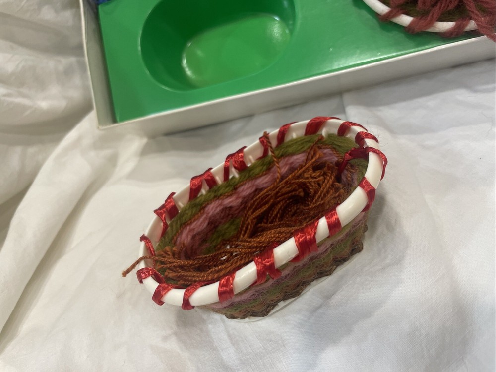 Vintage German Knit Work Basket Kit
