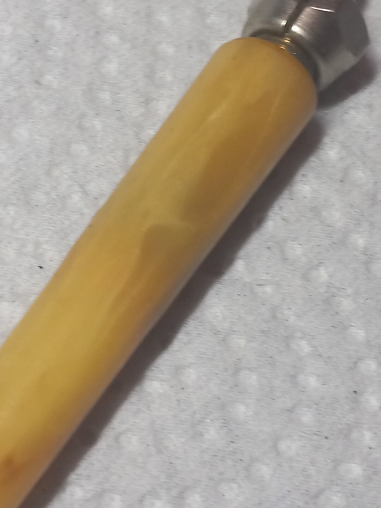 Antique Straight Razor Tool With Bakelite Handle RARE