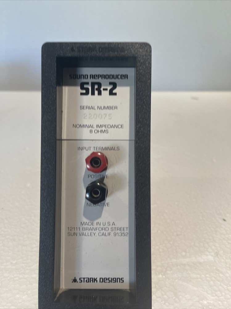 Stark designs SR-2 Input Terminals