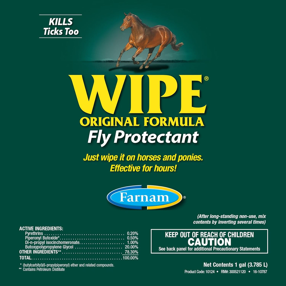 Wipe Original Formula Fly Protectant, 1 Gallon