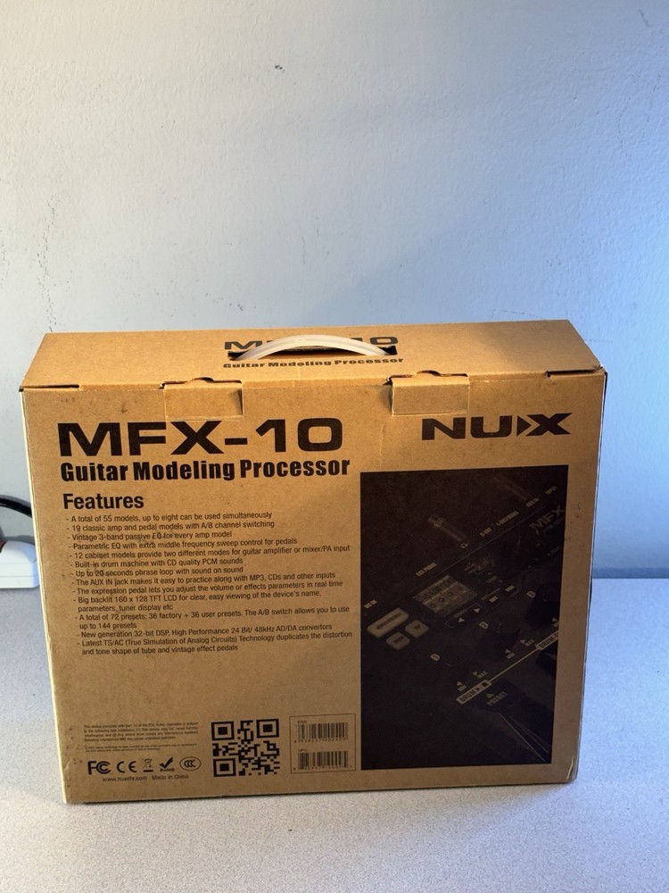 NUX MFX-10 Multi-Effects Processor Effects Pedal