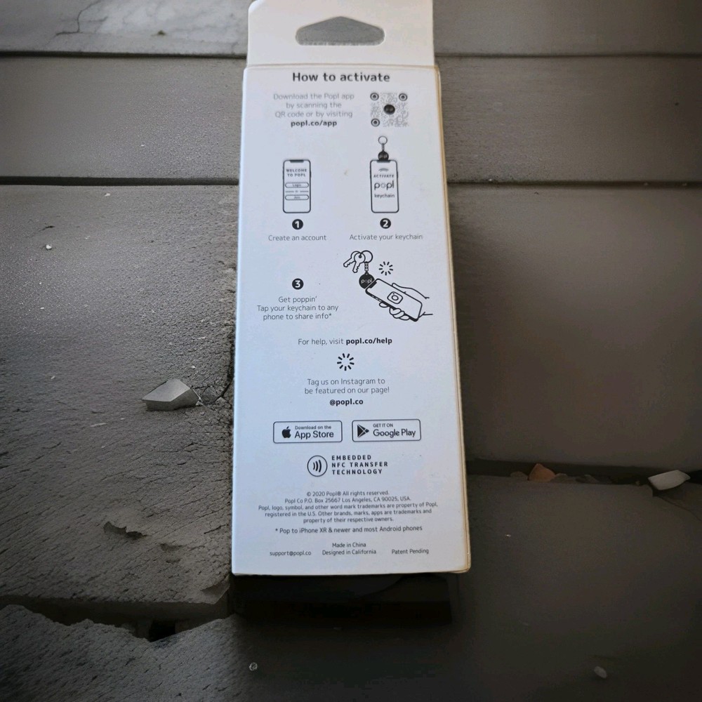 Popl Instantly Share Anything! - Popl Direct - NEW IN BOX