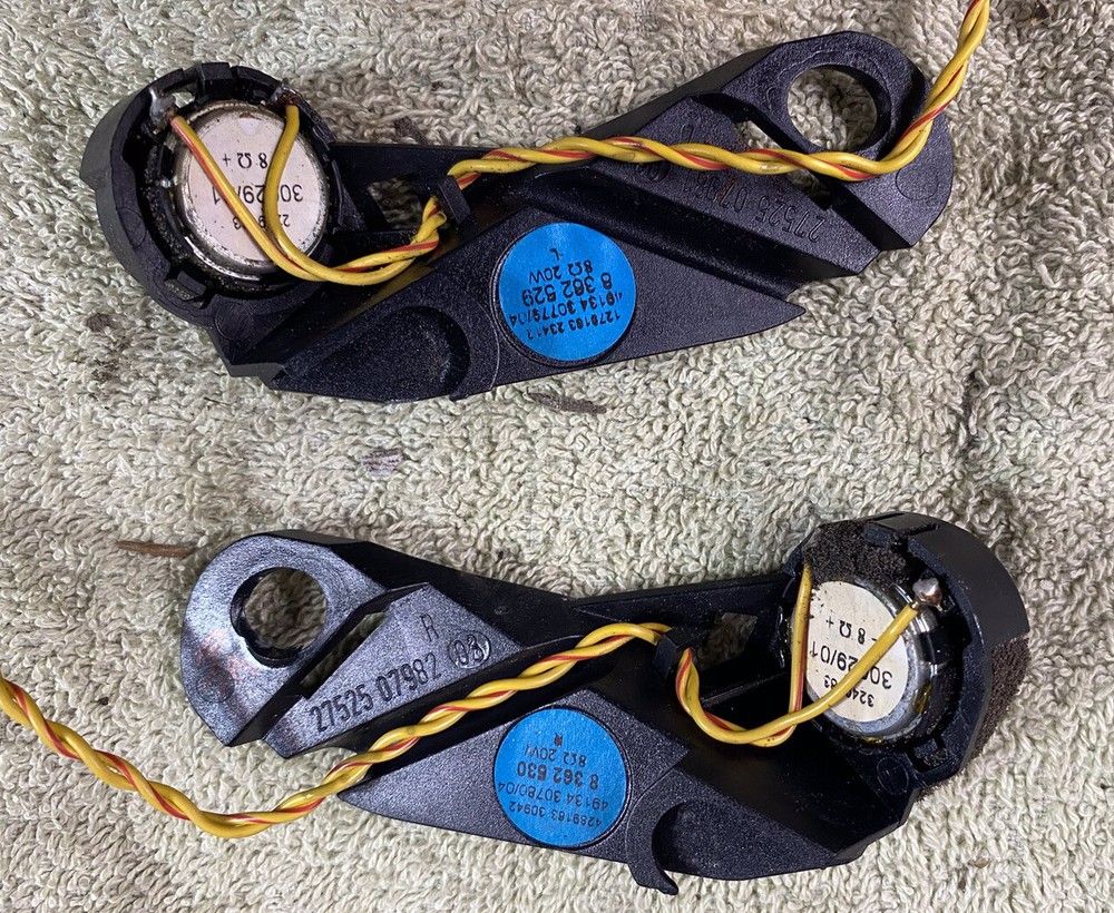 00 bmw 528i Front Tweeters Pair Set Left Right