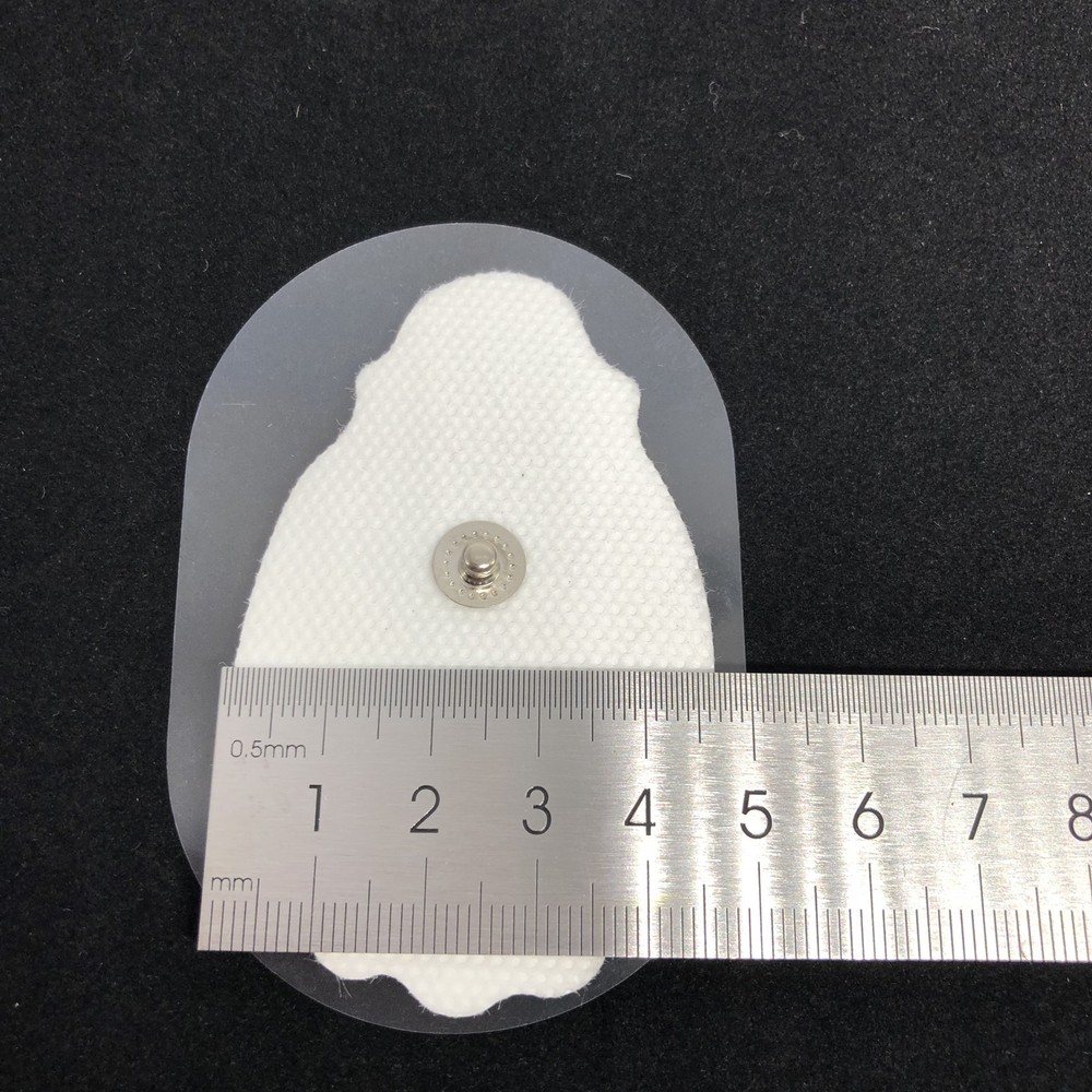 40 Large Snap On Electrode Pads Replacement For Tens Unit Machine Pulse Massager