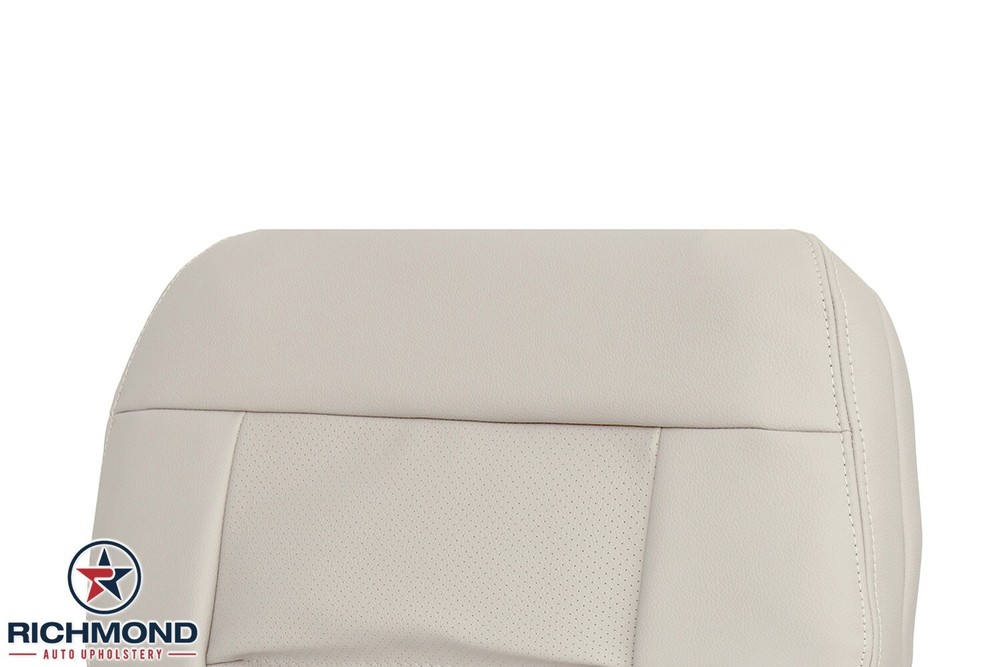 2015 2016 Benz E-Class - Driver Side Bottom Replacement Leather Seat Cover Tan
