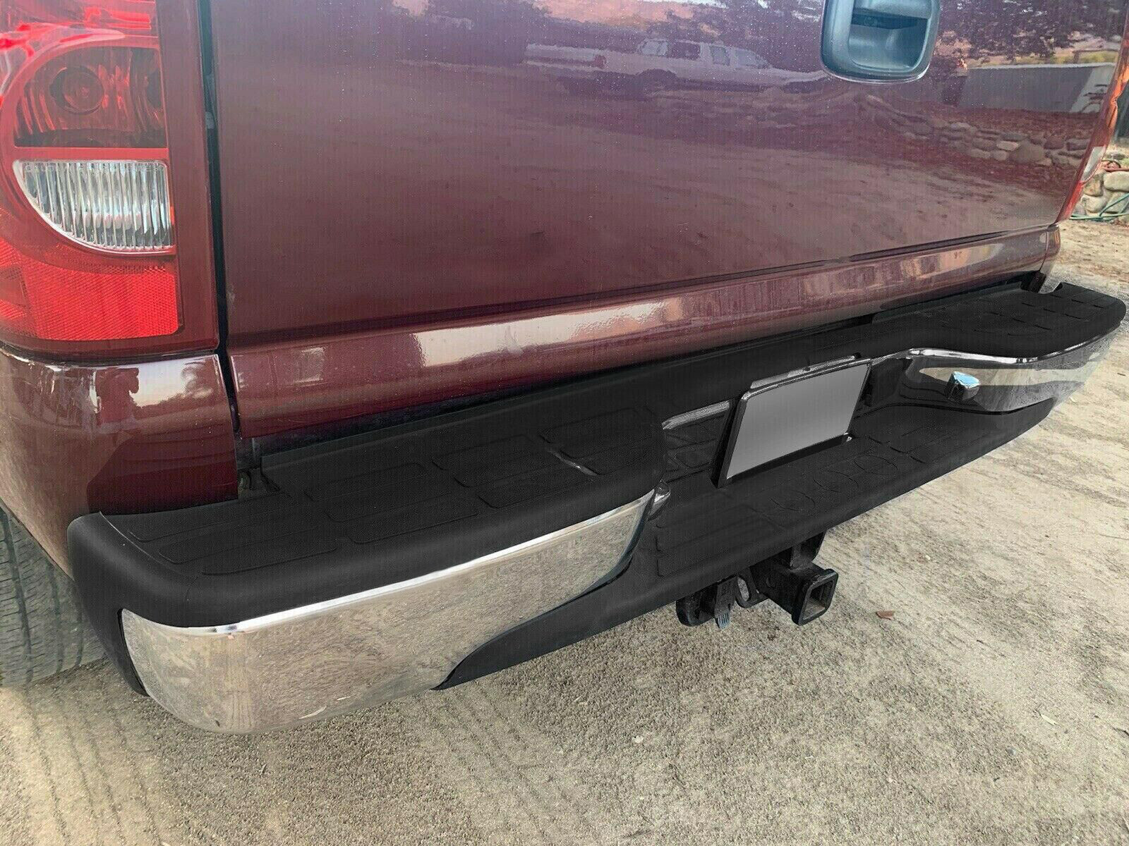 NEW Chrome Complete Rear Bumper for 1999-2007 Chevy Silverado Sierra 2500HD 3500